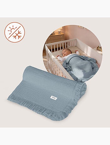 Manta de algodón - LIONELO - 70 x 100 cm - 100 % algodón - 280 g/m²