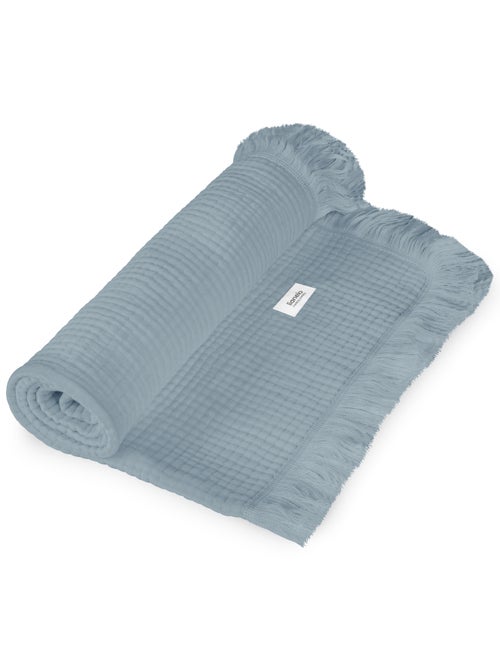 Manta de algodón - LIONELO - 70 x 100 cm - 100 % algodón - 280 g/m² - Kiabi