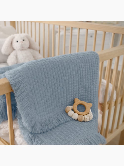 Manta de algodón - LIONELO - 70 x 100 cm - 100 % algodón - 280 g/m² - Kiabi