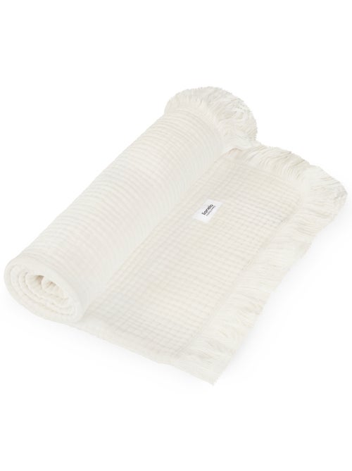 Manta de algodón - LIONELO - 70 x 100 cm - 100 % algodón - 280 g/m² - Kiabi