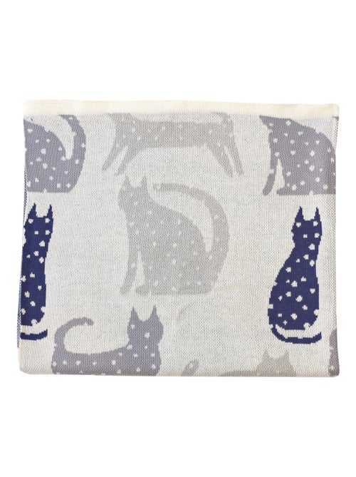 Manta de algodón orgánico, gato | SEVIRA KIDS - Kiabi