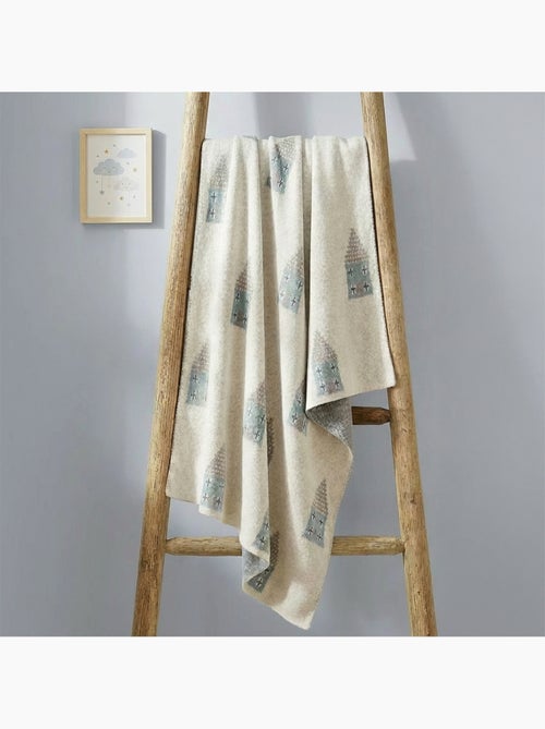 Manta de algodón orgánico para bebé, casas - SEVIRA KIDS - Kiabi