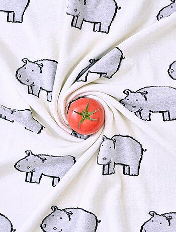 Manta de algodón orgánico para bebé, hipo - SEVIRA KIDS