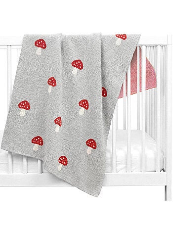 Manta de algodón orgánico para bebé, seta - SEVIRA KIDS