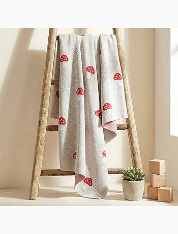 Manta de algodón orgánico para bebé, seta - SEVIRA KIDS