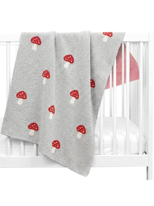 Manta de algodón orgánico para bebé, seta | SEVIRA KIDS - Kiabi