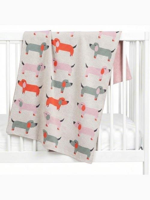 Manta de algodón orgánico para bebé, teckel | SEVIRA KIDS - Kiabi