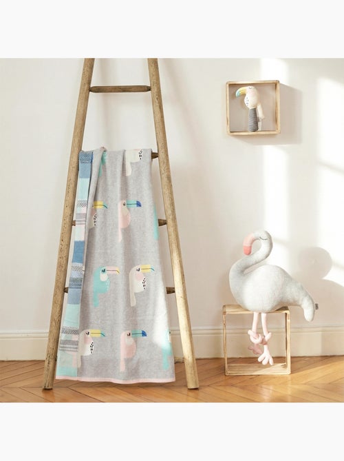 Manta de algodón orgánico para bebé, toucan | SEVIRA KIDS - Kiabi