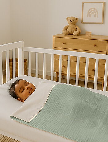 Manta de algodón orgánico Rex