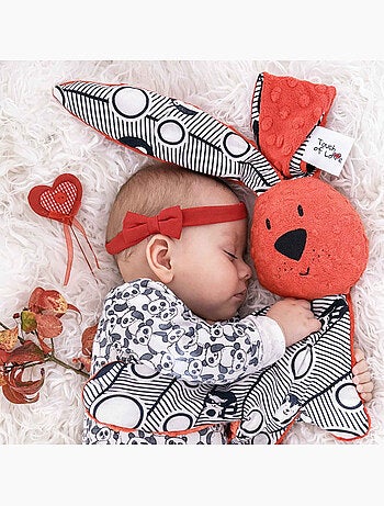 Manta de apego conejito de bambú para bebé | SEVIRA KIDS