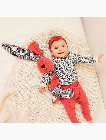Manta de apego conejito de bambú para bebé | SEVIRA KIDS
