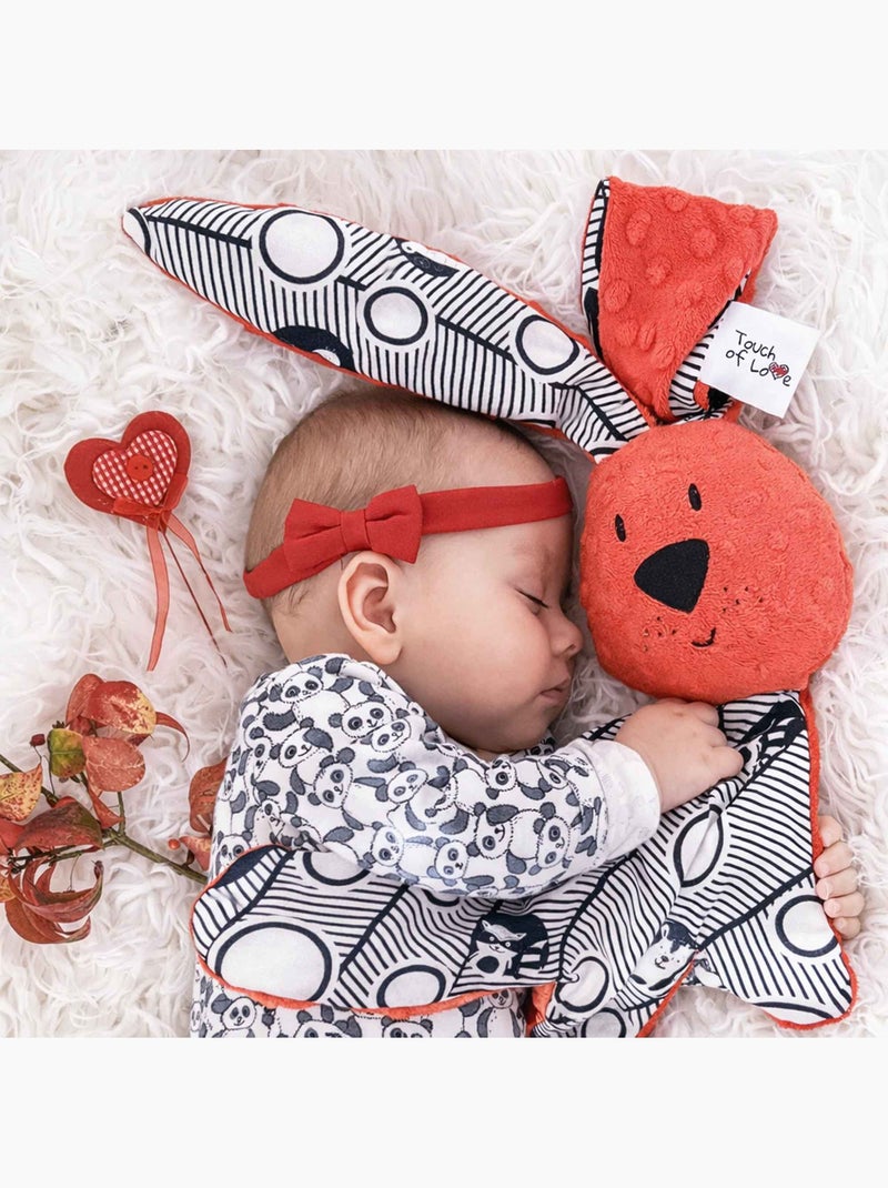 Manta de apego conejito de bambú para bebé | SEVIRA KIDS Rojo - Kiabi