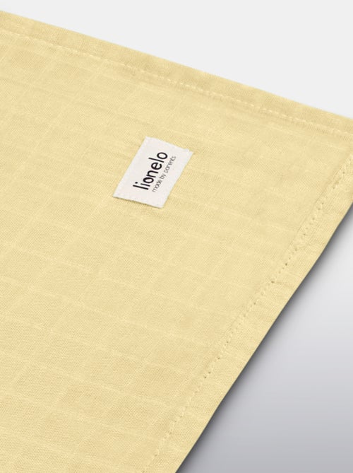 Manta de bambú para bebé 120x120 cm - LIONELO - 100% algodón - Hipoalergénica - Kiabi