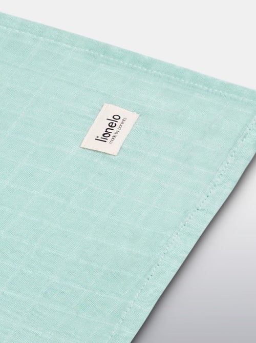 Manta de bambú para bebé 120x120 cm - LIONELO - 100% algodón - Hipoalergénica - Kiabi