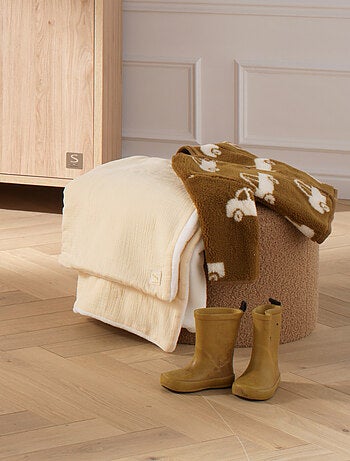 Manta de bebé de gasa de algodón y - SAUTHON