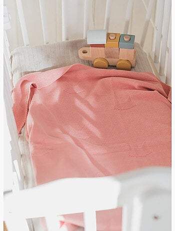 Manta de bebé en algodón - colección «petits chats»