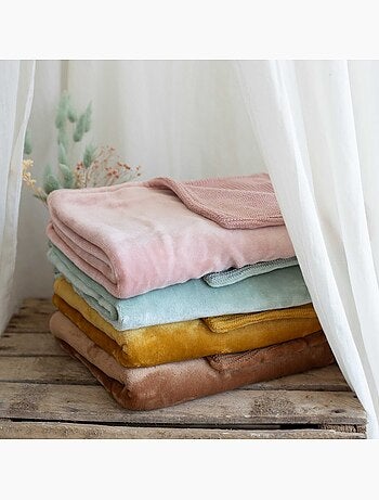 Manta de bebé reversible