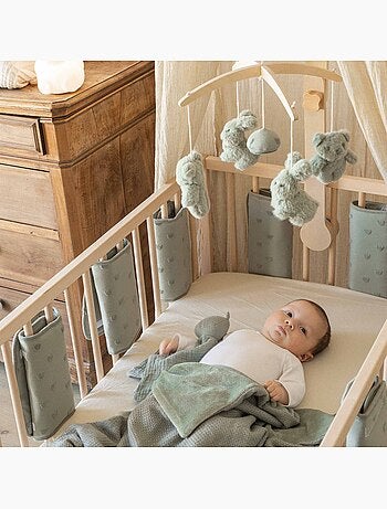 Manta de bebé reversible