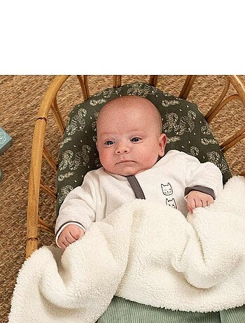 Manta de bebé sherpa