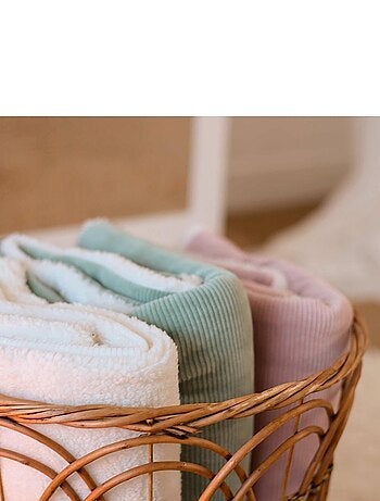 Manta de bebé sherpa