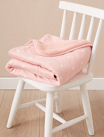 Manta de dos materiales 'gato' - Kiabi