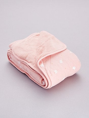 Manta de dos materiales 'gato' - Kiabi