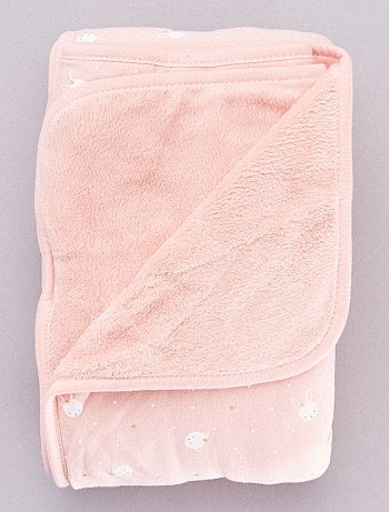 Manta de dos materiales 'gato' - Kiabi