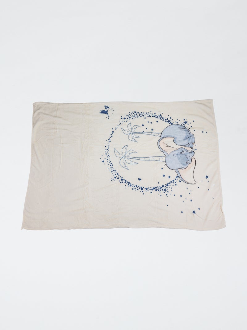 Manta de franela 'Dumbo' Beige - Kiabi