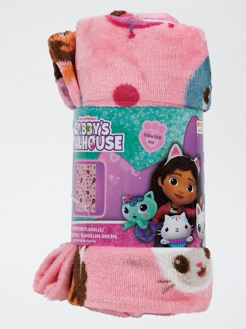 Manta de franela 'Gabby y la casa mágica' - Kiabi