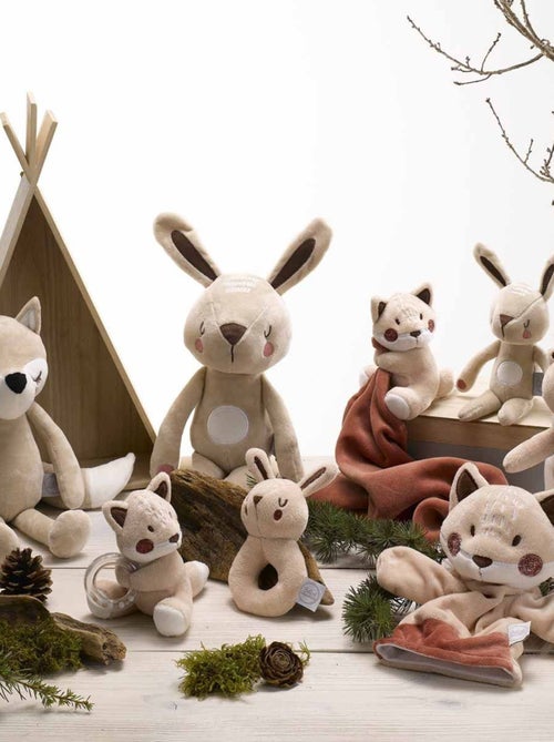 Manta de peluche con forma de osito - Kiabi