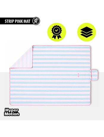 Manta de picnic hypermotion 150 x 200 cm: impermeable, resistente y compacta