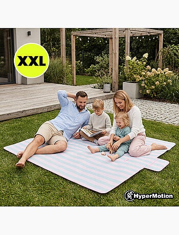 Manta de picnic hypermotion 150 x 200 cm: impermeable, resistente y compacta