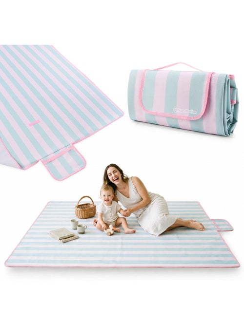 Manta de picnic hypermotion 150 x 200 cm: impermeable, resistente y compacta - Kiabi Manta de picnic hypermotion 150 x 200 cm: impermeable, resistente y compacta - Kiabi