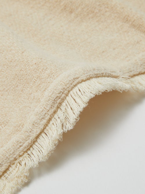 Manta de punto de chenilla 130 x 150 cm - Kiabi Home - Kiabi