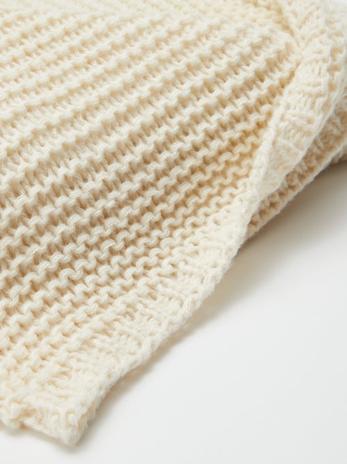 Manta de punto grueso - Kiabi Home - Kiabi