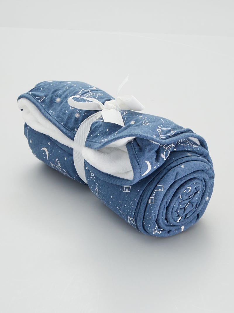 Manta de punto 'Star Wars' AZUL - Kiabi