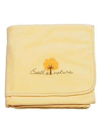 Manta de terciopelo 75x100 cm algodón orgánico