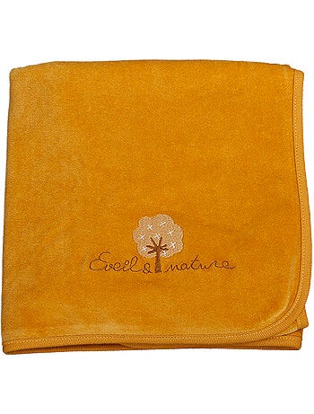 Manta de terciopelo 75x100 cm algodón orgánico