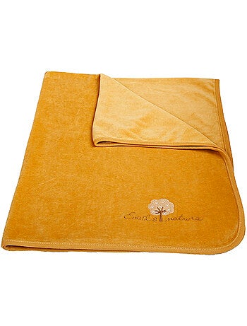 Manta de terciopelo 75x100 cm algodón orgánico