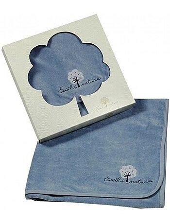 Manta de terciopelo 75x100 cm algodón orgánico