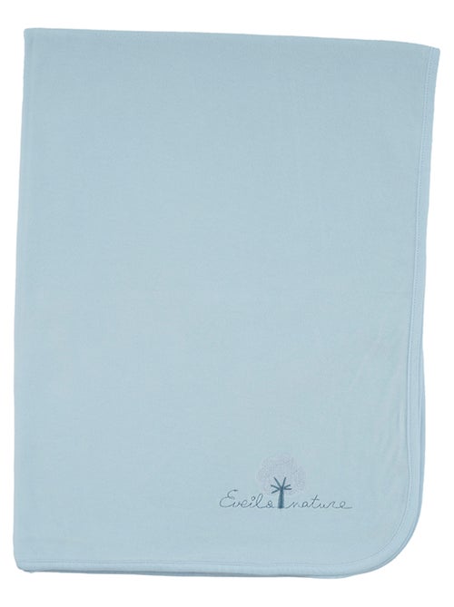 Manta de terciopelo 75x100 cm algodón orgánico - Kiabi