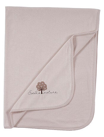 Manta de terciopelo 75x100 cm algodón orgánico