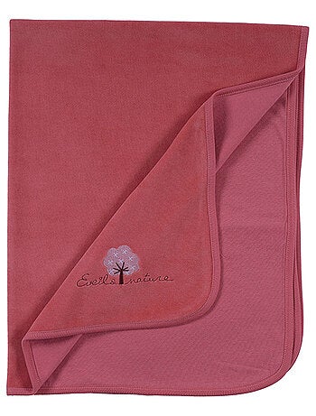 Manta de terciopelo 75x100 cm algodón orgánico