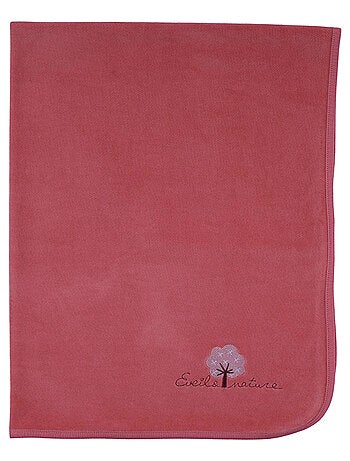 Manta de terciopelo 75x100 cm algodón orgánico