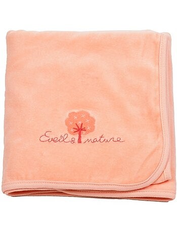 Manta de terciopelo 75x100 cm algodón orgánico