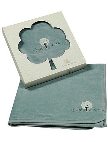 Manta de terciopelo 75x100 cm algodón orgánico