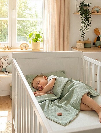 Manta de verano de algodón en nido de abeja - SEVIRA KIDS