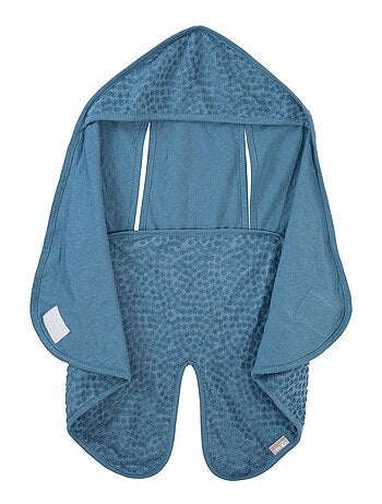 Manta envolvente en algodón orgánico con lunares en relieve 'ROBA' 'Seashells'