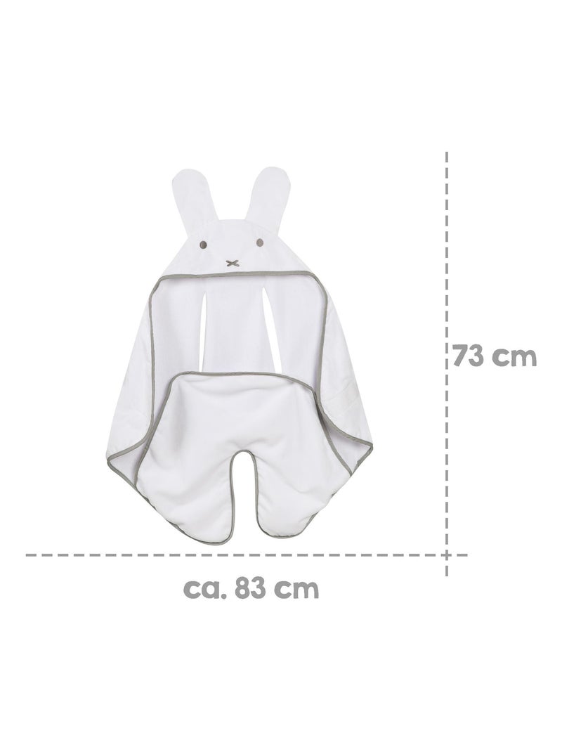 Manta envolvente para silla de coche miffy® - ROBA Blanco - Kiabi