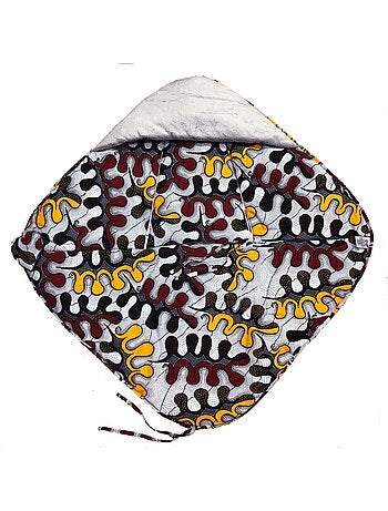 Manta envolvente reversible para bebé en algodón - SEVIRA KIDS